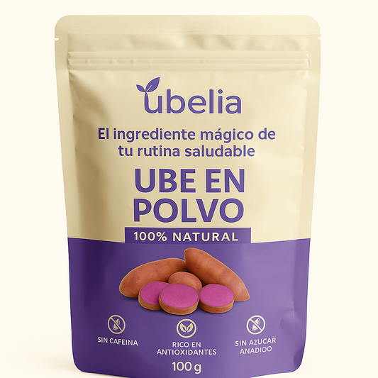 Polvo de Ube Latte Bio – 100 % natural